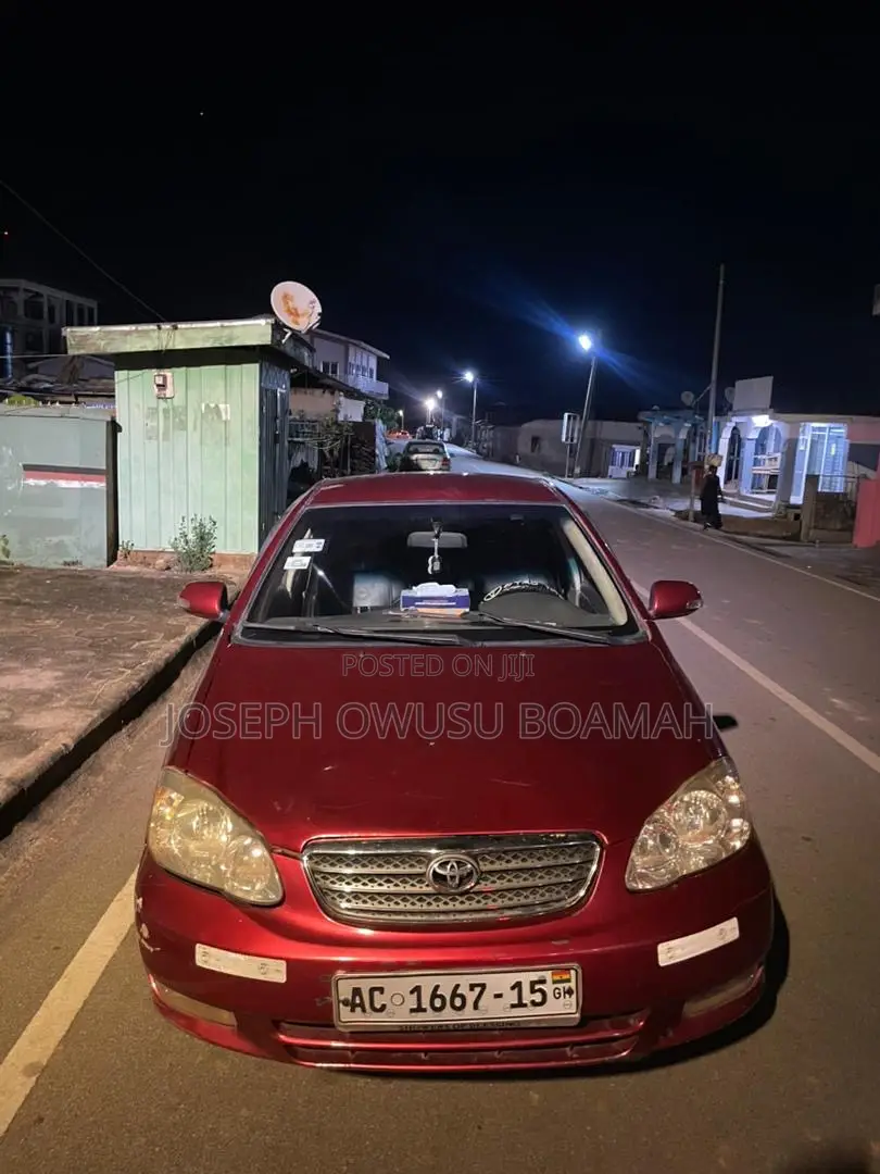 Toyota Corolla 2008 Red