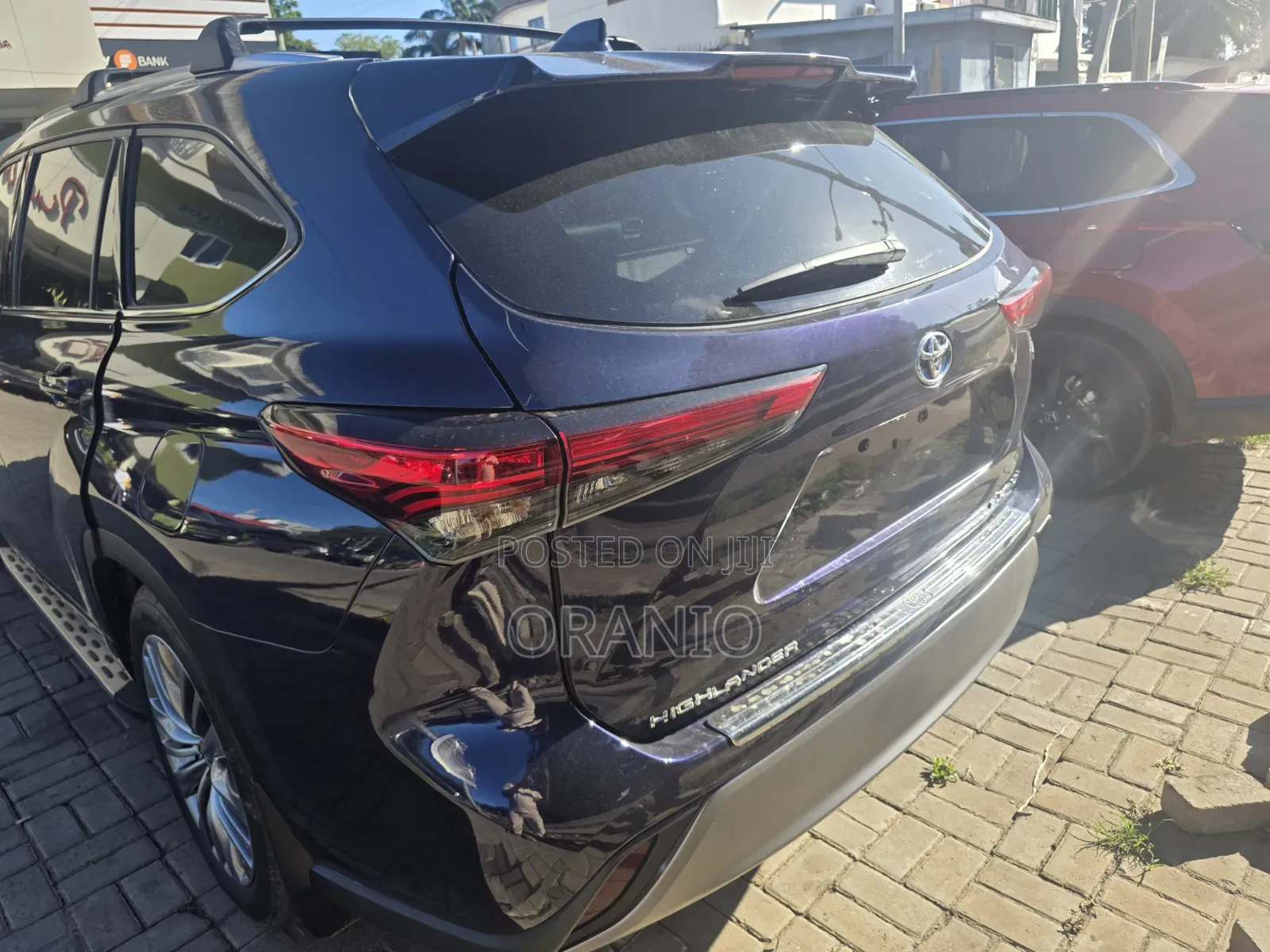Toyota Highlander Platinum 2021 Blue