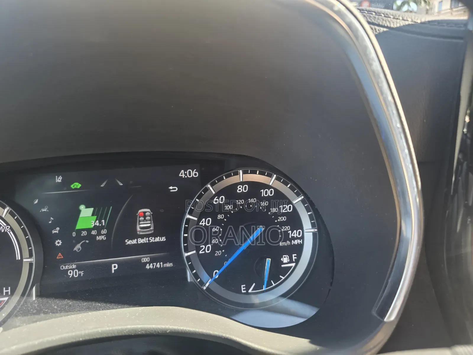 Toyota Highlander Platinum 2021 Blue