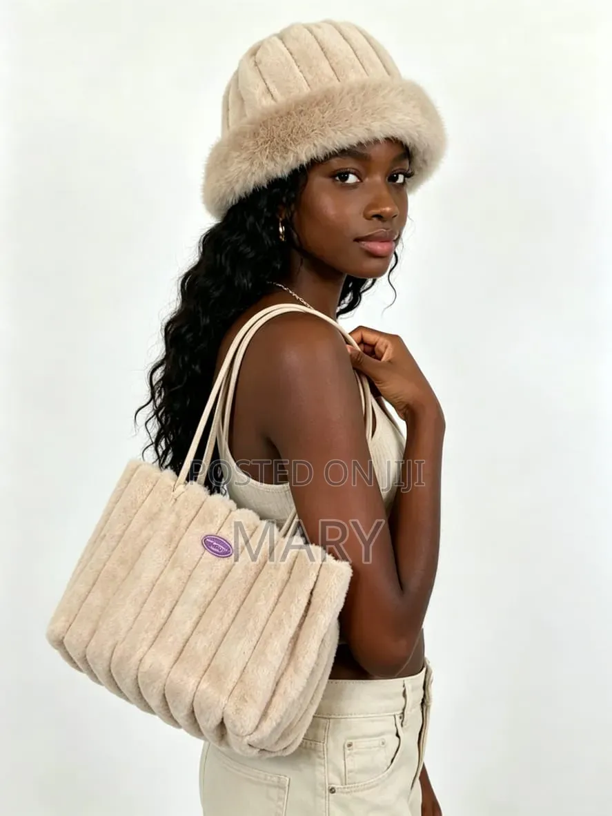 Fluffy Bag and Hat