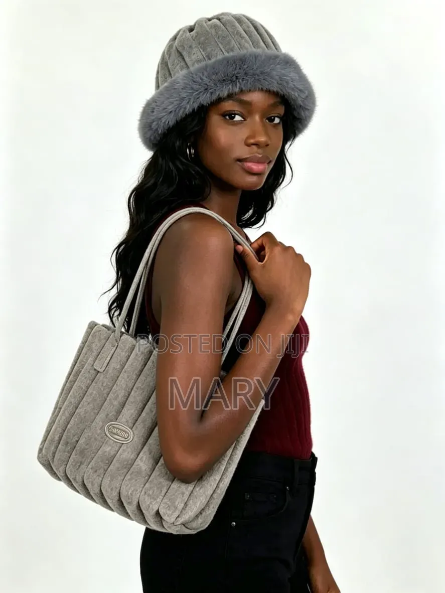 Fluffy Bag and Hat