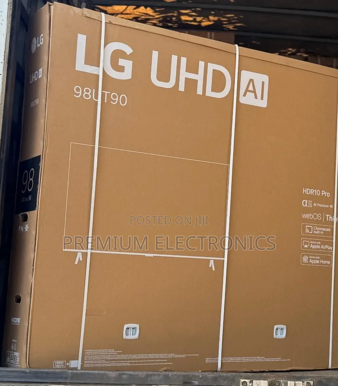 Lg 98-Inch Lg Uhd Ut91 Smart Tv Ai Magic Remote Webos24 120hxz
