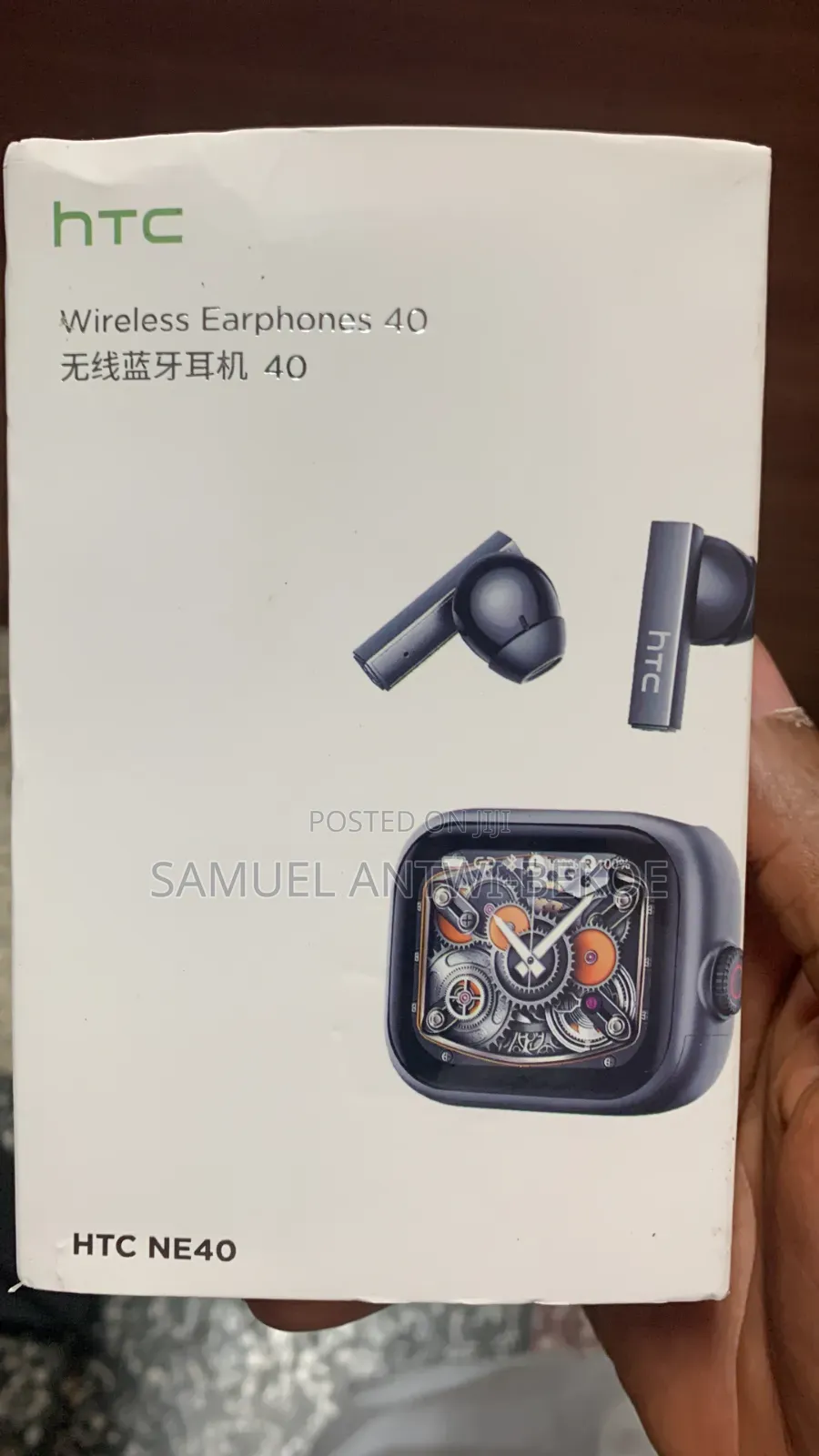 Htc Ne40 Bluetooth Earbud Earphone With Smart Led Screen