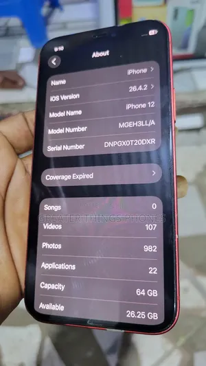 Apple iPhone 12 64 GB Red