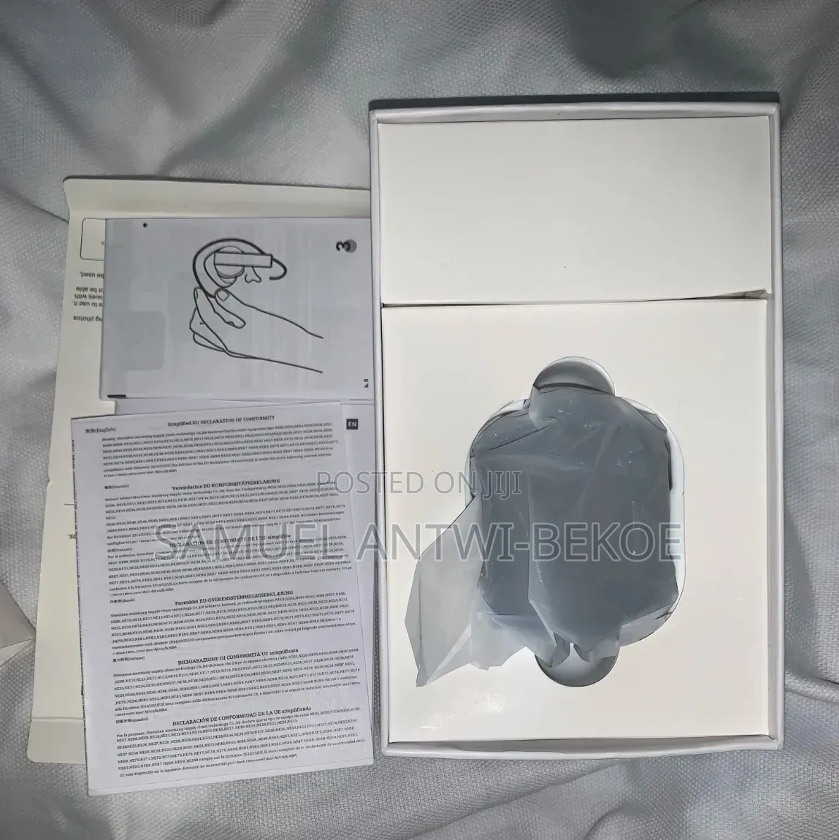 Htc Ne40 Bluetooth Earbud Earphone With Smart Led Screen