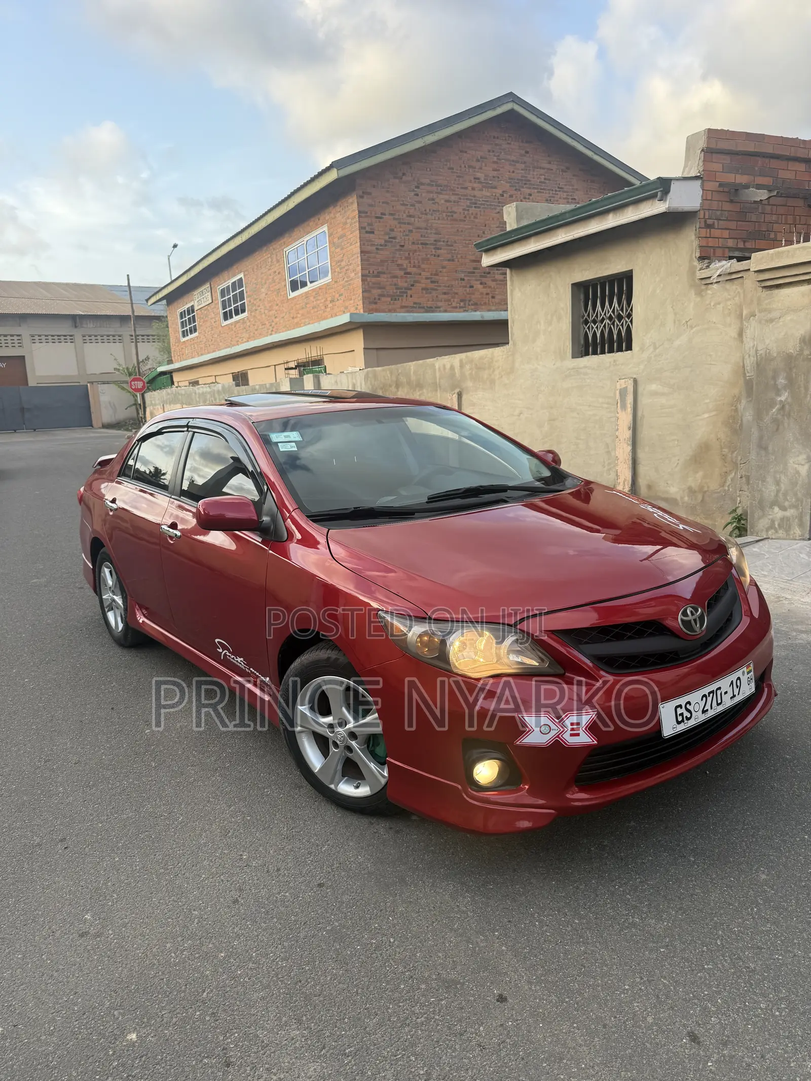 Toyota Corolla S 4dr Sedan (1.8L 4cyl 4A) 2013 Red