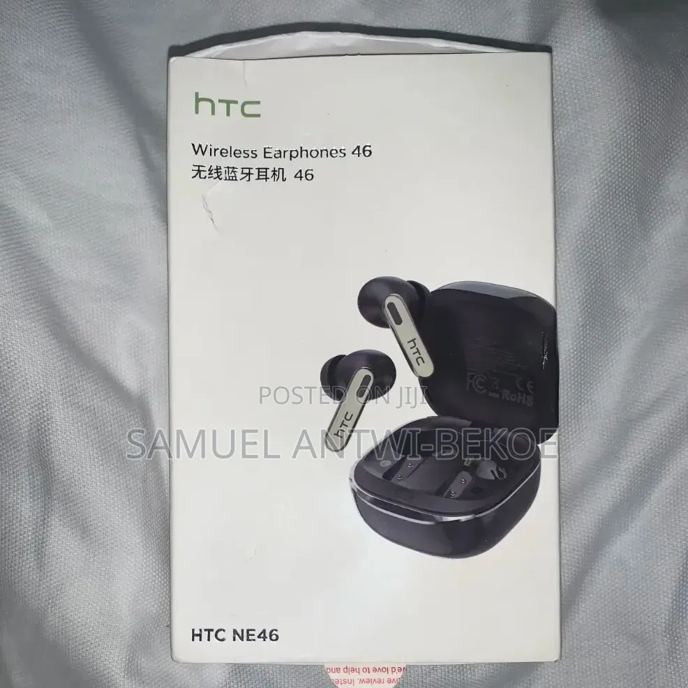 HTC Ne 46 Wireless Bluetooth Earbud Earphones With Led Touch Screen