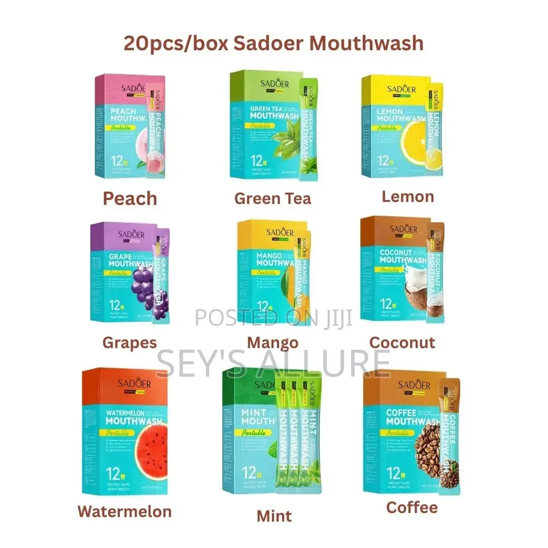 20pcs/Box Sadoer Mouthwash