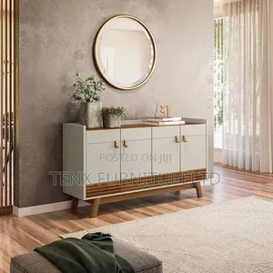 Sideboard/Console Cabinet -Off-White