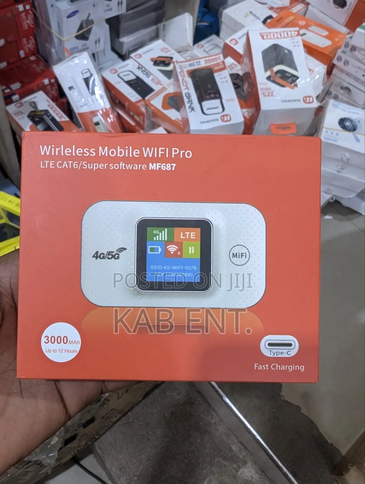 Universal 4g Pocket Mifi With Led Screen