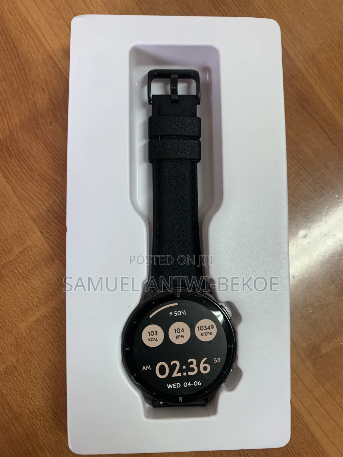 Unisex Smartwatch With Amoled Touch Screen