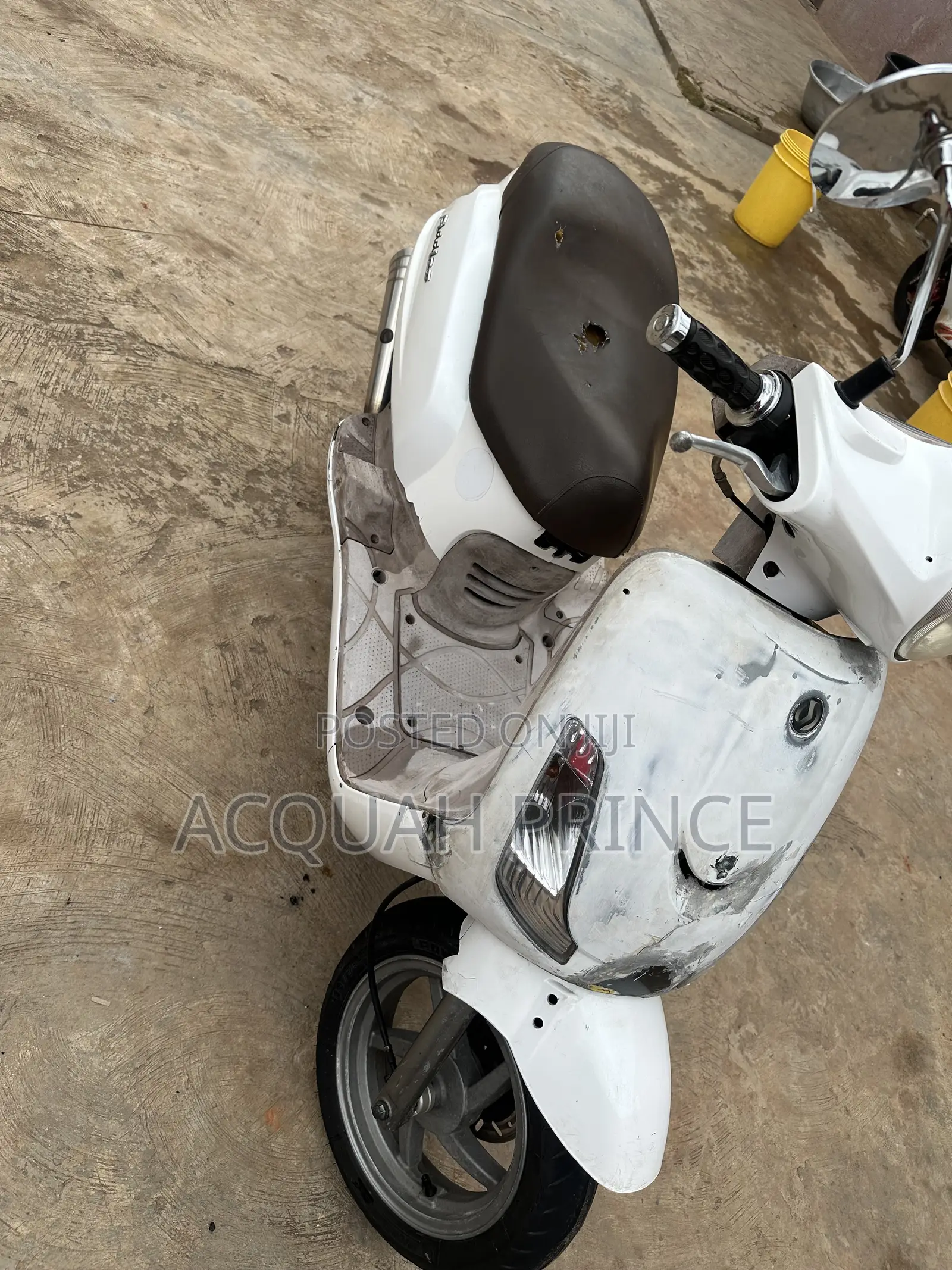 SYM Fiddle 2015 White