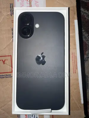New Apple iPhone 16 128 GB Black