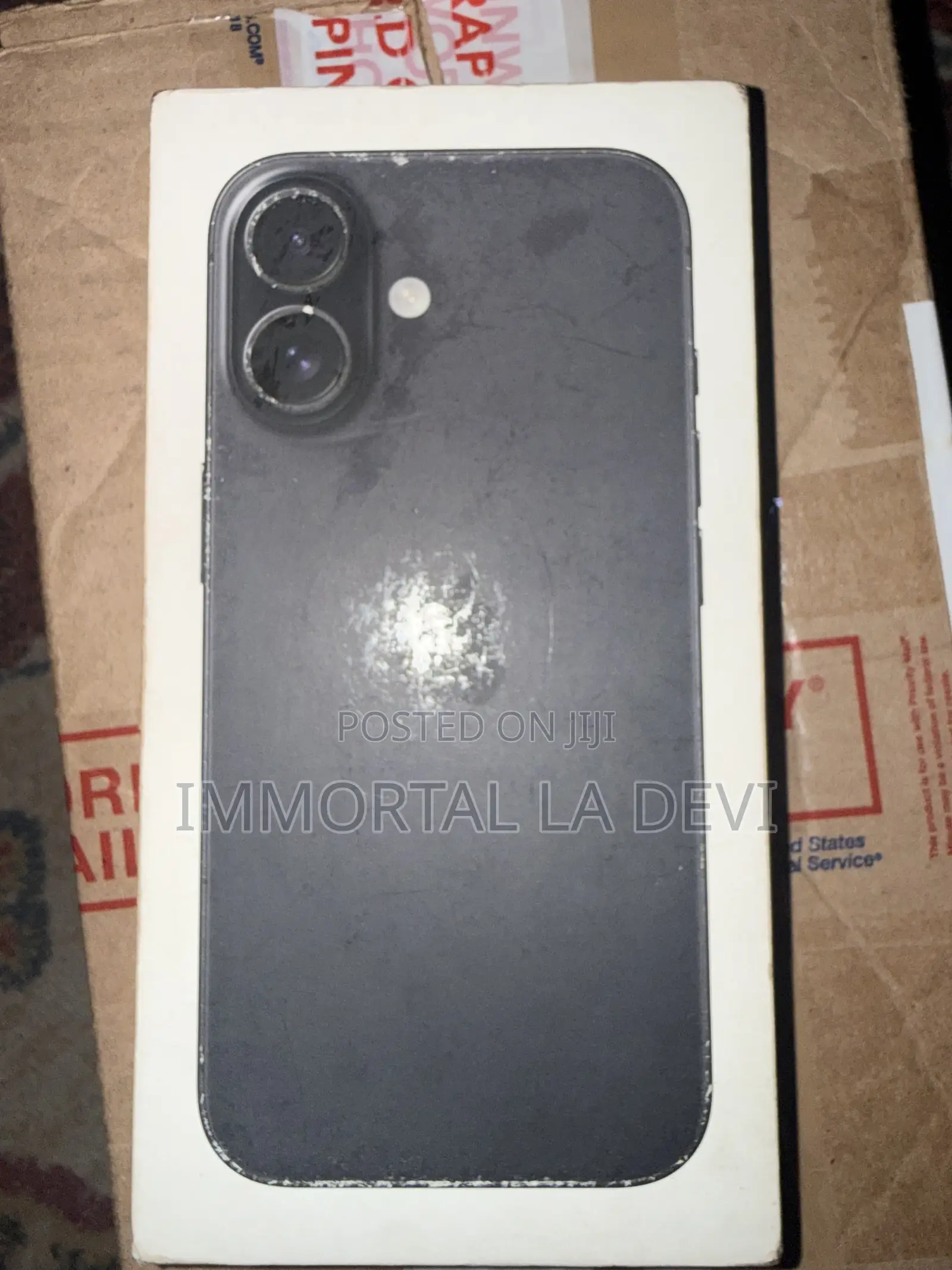 New Apple iPhone 16 128 GB Black