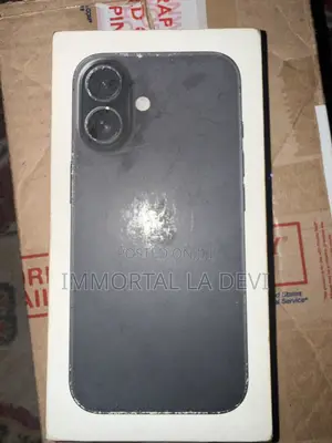 New Apple iPhone 16 128 GB Black