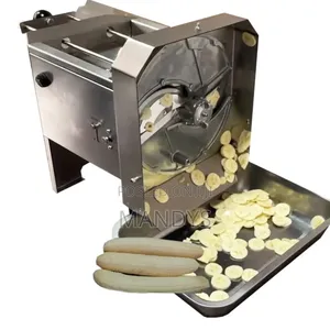 Commercial Fruit Vegetable Slicer / Electric Slicing Machi