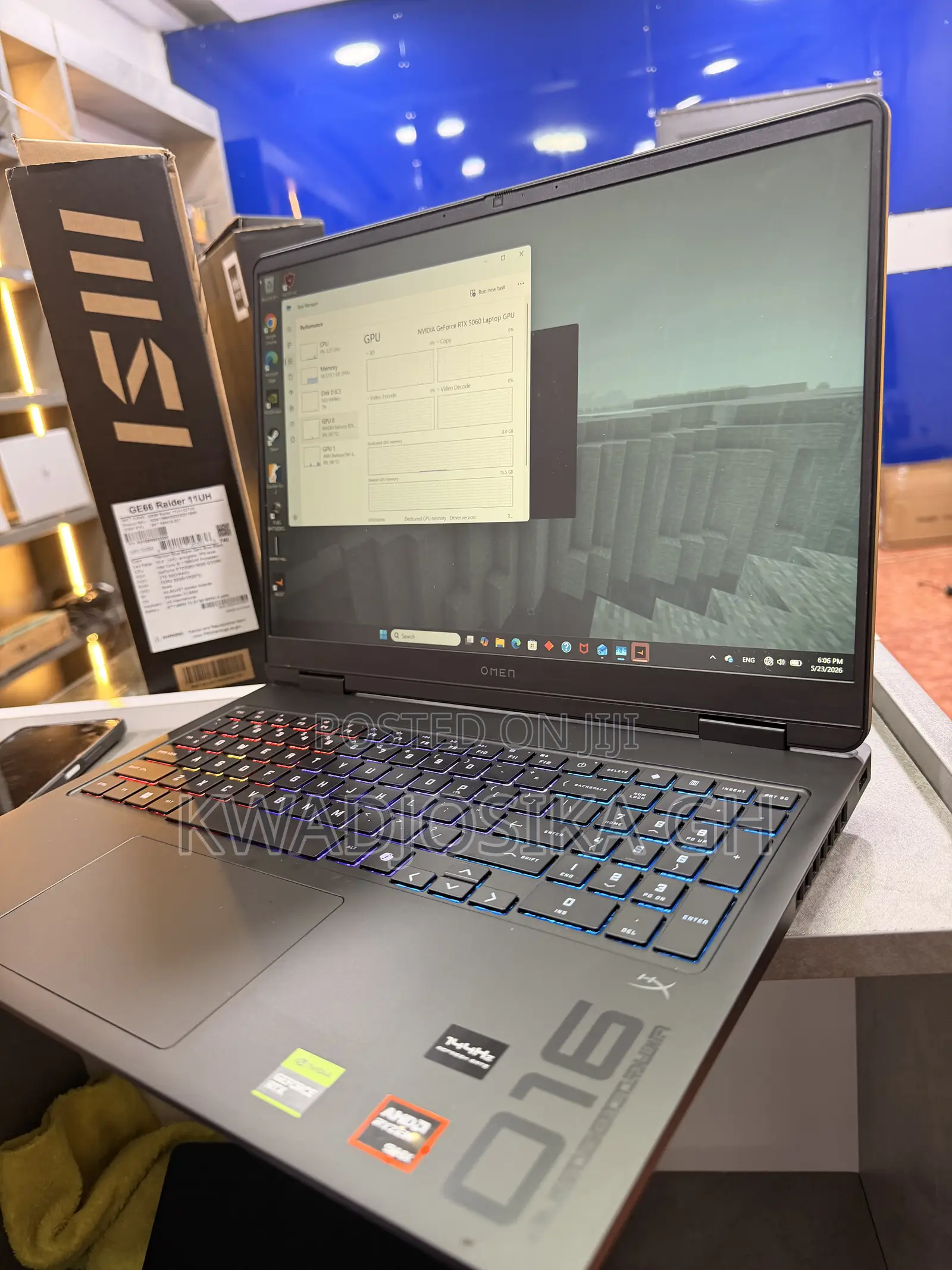 Laptop HP Omen 16 32GB AMD Ryzen 9 SSD 1T