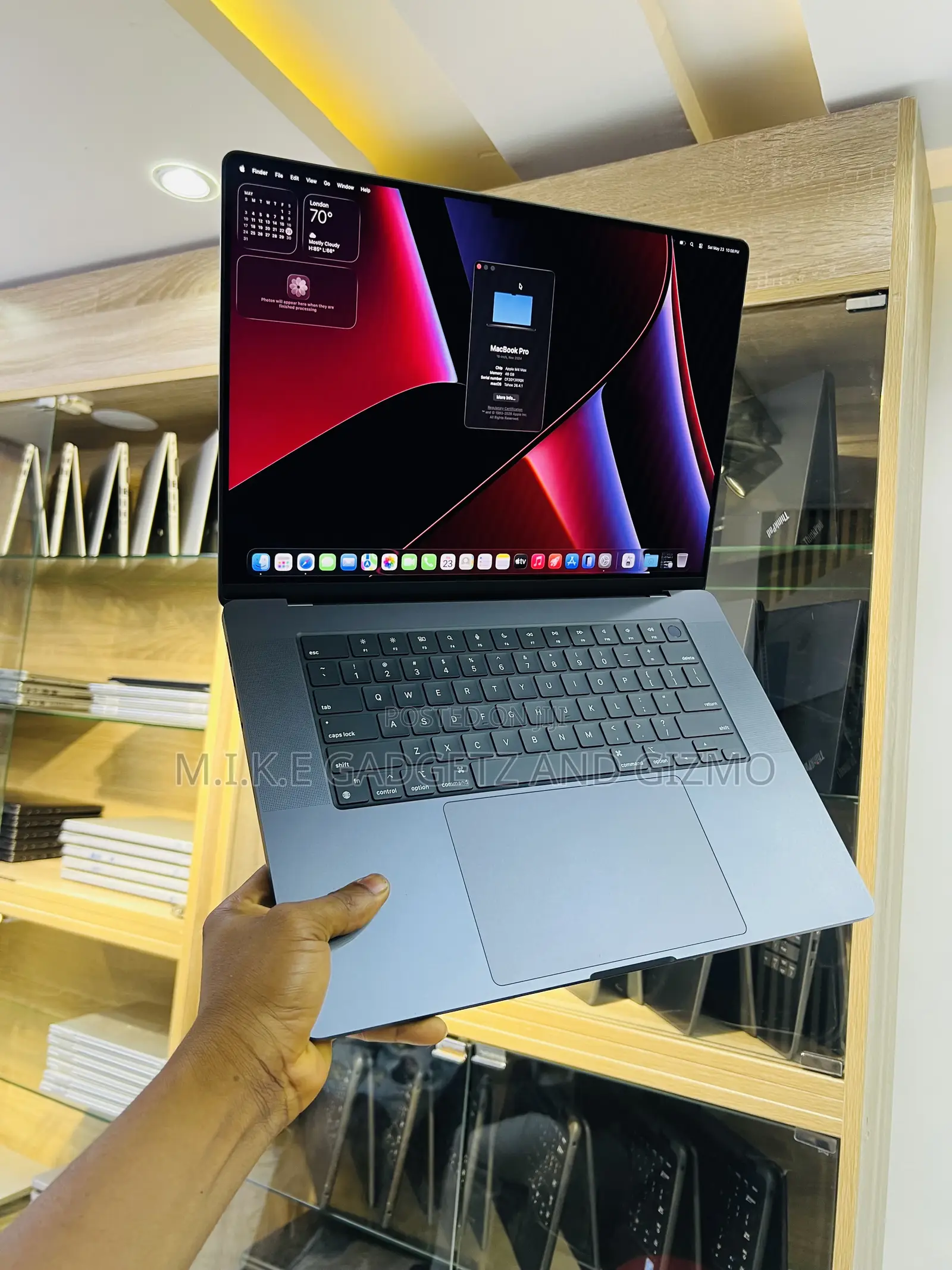 Laptop Apple MacBook Pro 2024 M4 Max 16-inch 48GB Apple M4 Max SSD 1T