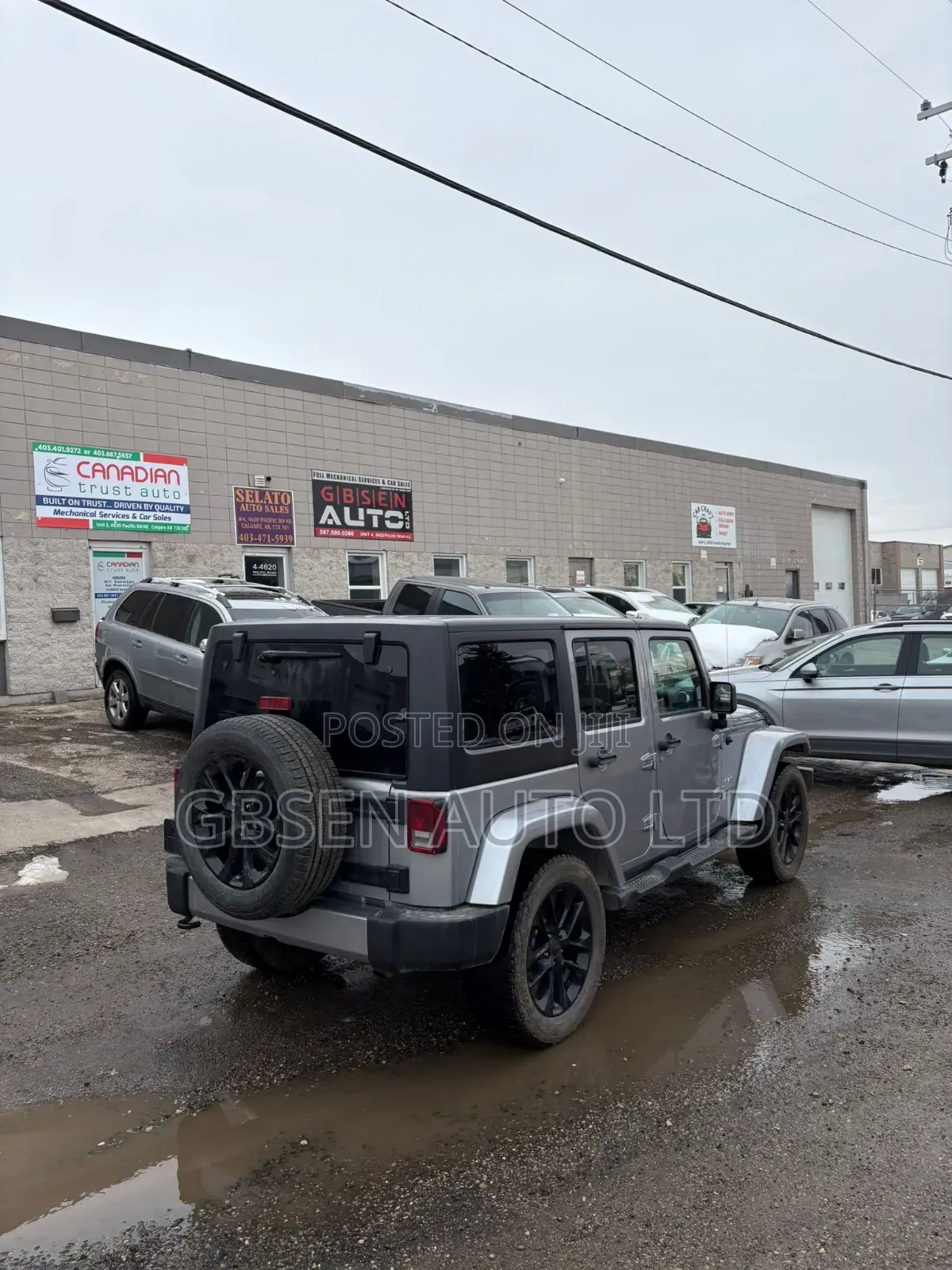 Jeep Wrangler Sport 4x4 2018 Gray