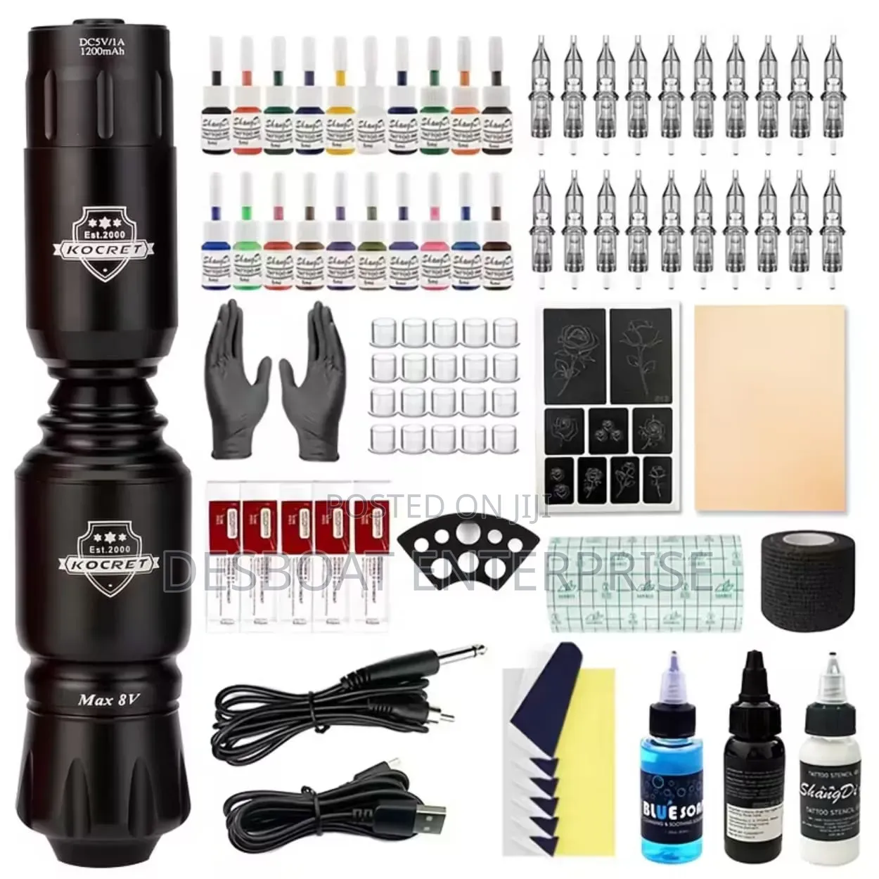 Tattoo Wireless Machine Kit