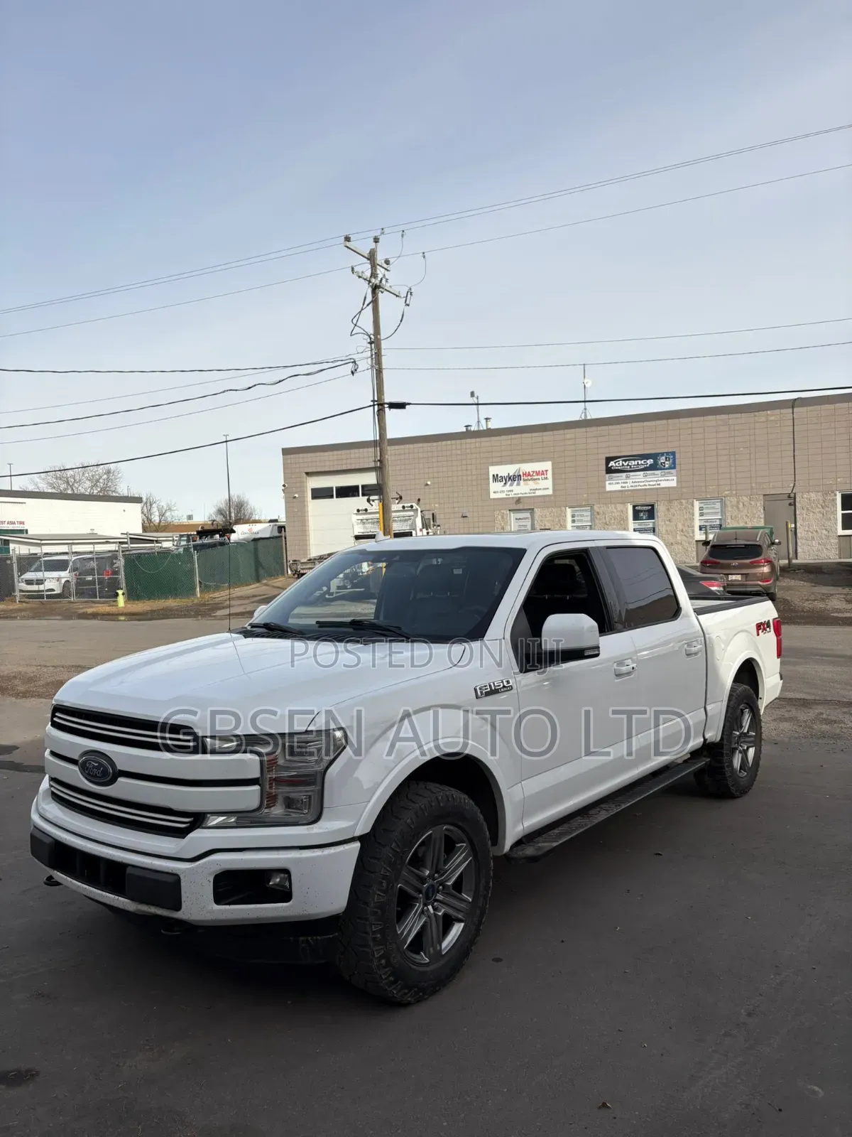 Ford F-150 Lariat 4x4 SuperCrew Cab Styleside 5.5 ft. box 145 in. WB