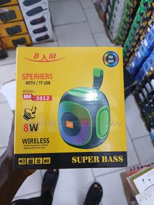 Portable Speaker With Led Light
