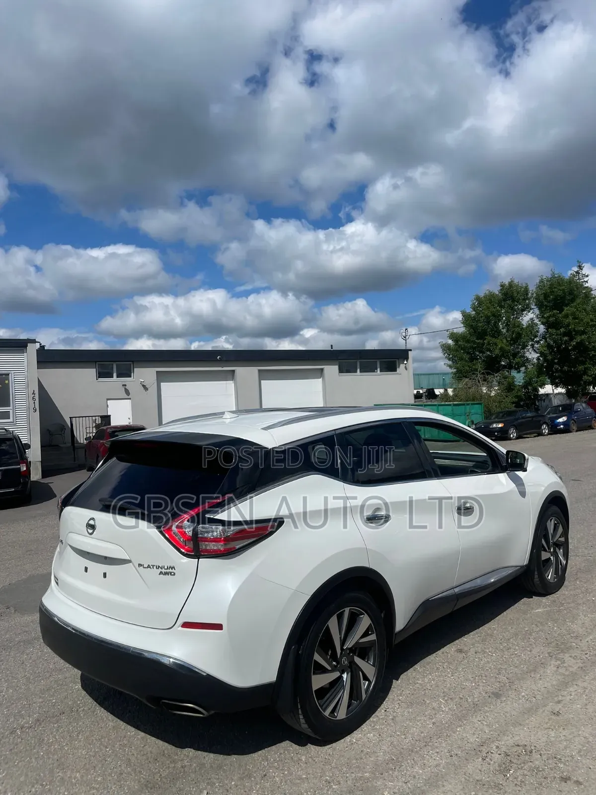 Nissan Murano Platinum AWD 2016 White