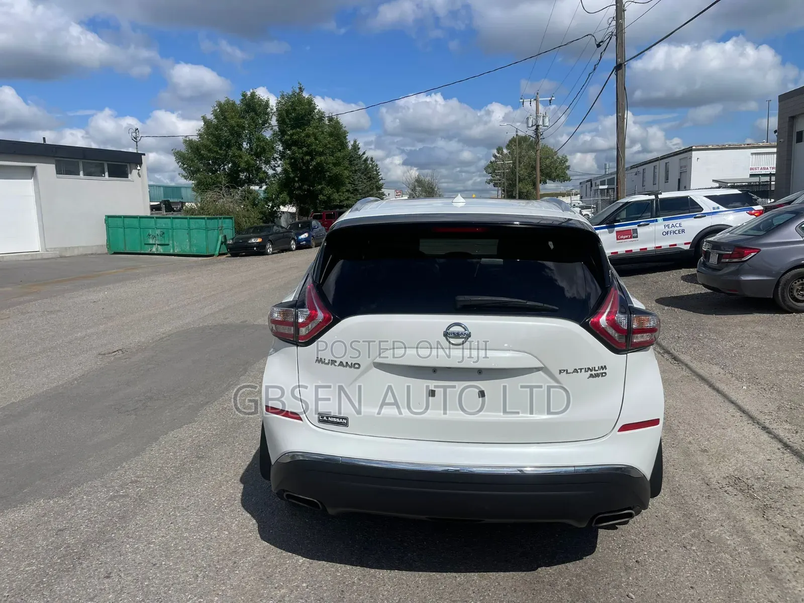 Nissan Murano Platinum AWD 2016 White
