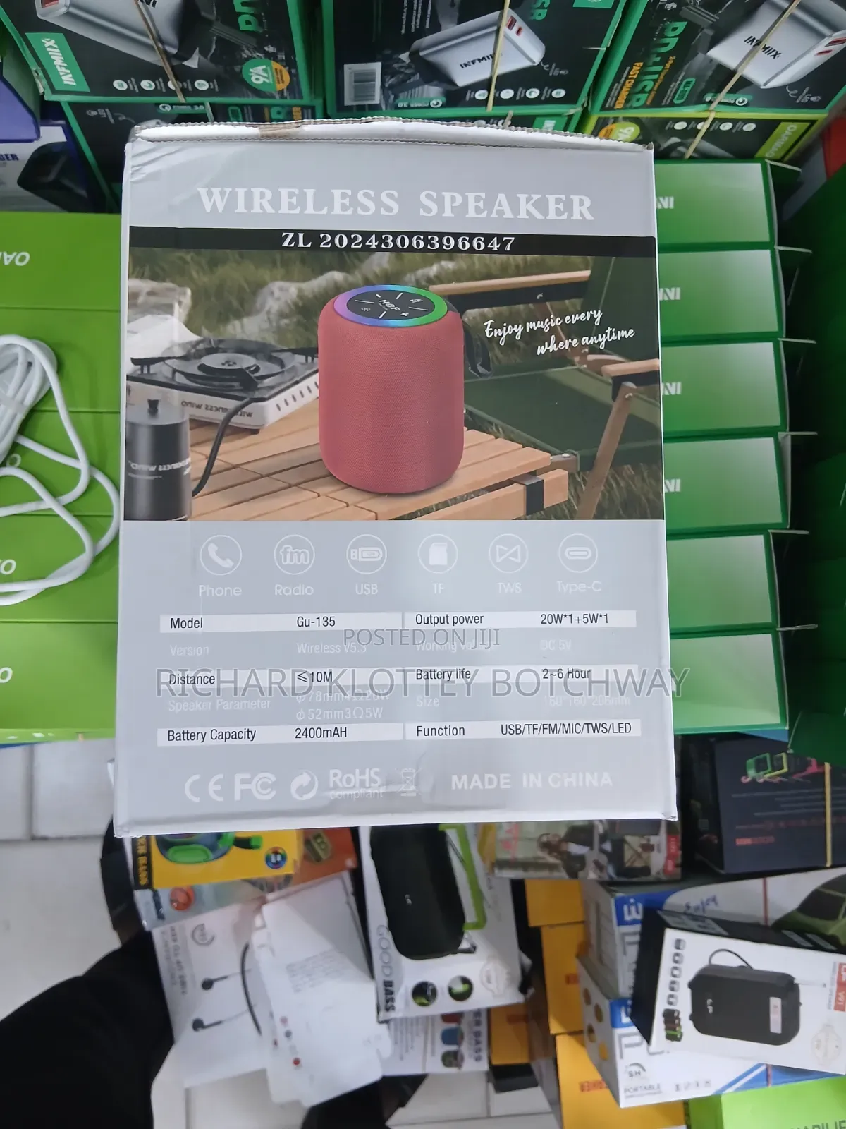 H F Bluetooth Speaker