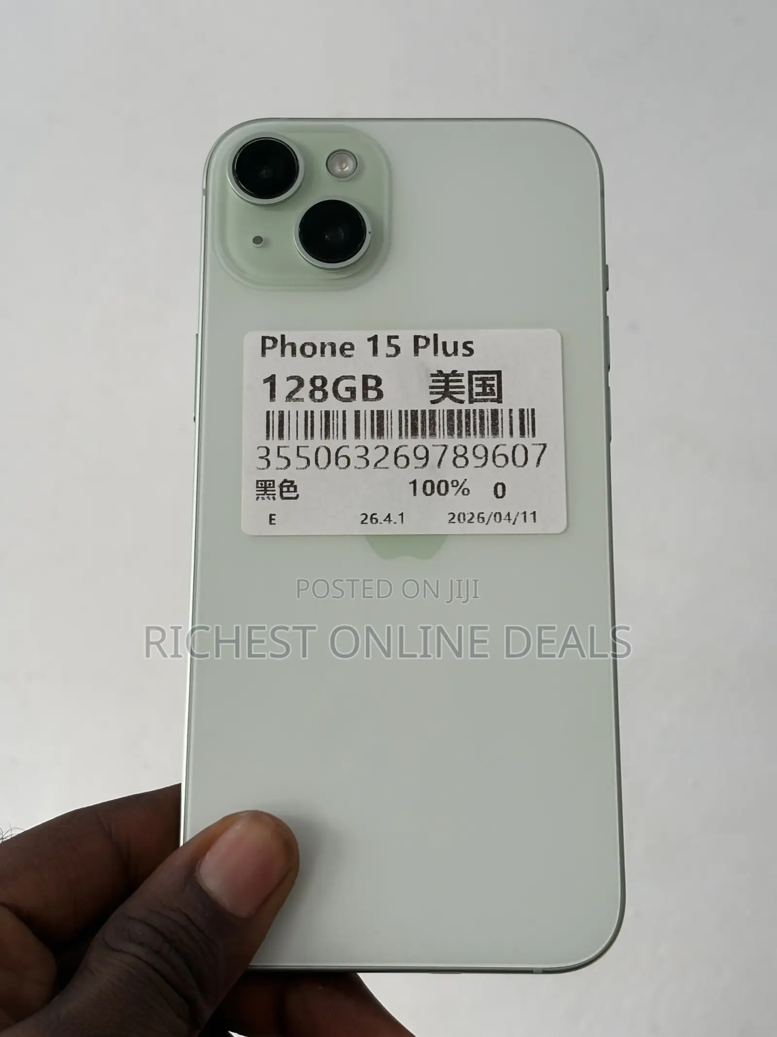 New Apple iPhone 15 Plus 128 GB