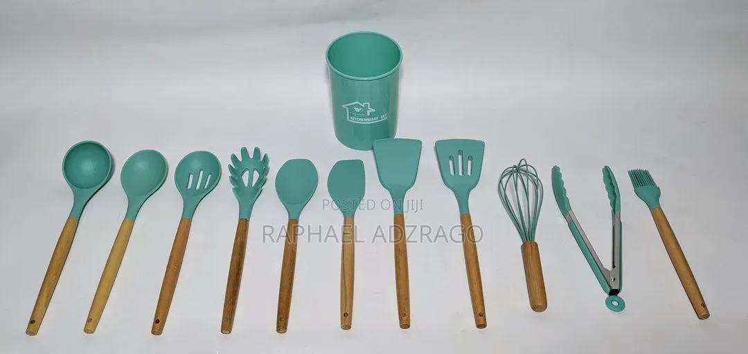 12-Piece Silicone Kitchen Utensil Set