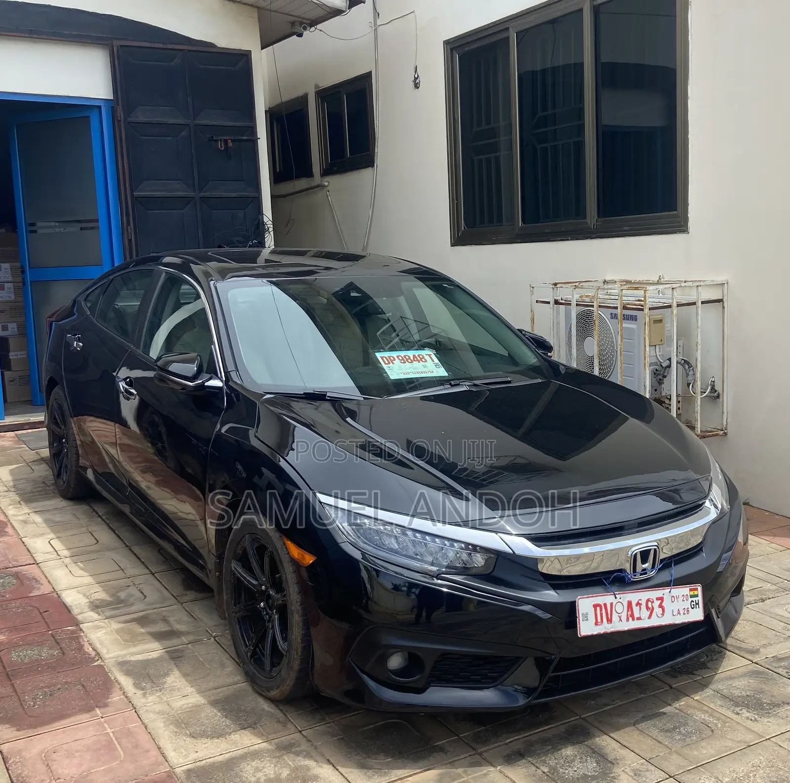 Honda Civic Touring 4dr Sedan (1.5L 4cyl) 2017 Black