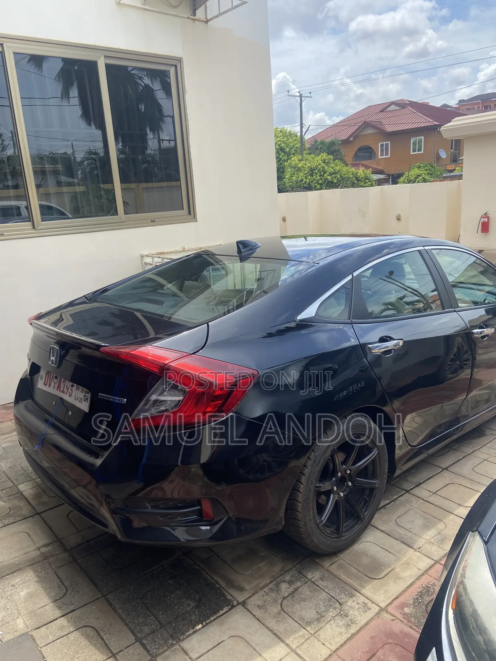 Honda Civic Touring 4dr Sedan (1.5L 4cyl) 2017 Black
