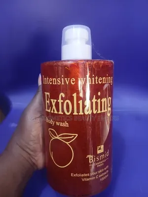 Bismid Intensive Whitening Exfoliating Body Wash.