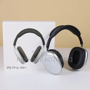 Wireless Bluetooth Headset Noise Reduction Earphones Black White