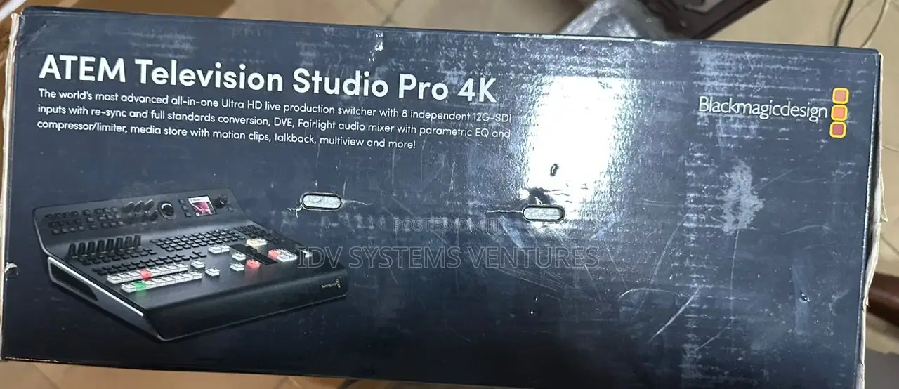 Blackmagic Atem Television Studio Pro Production Switcher