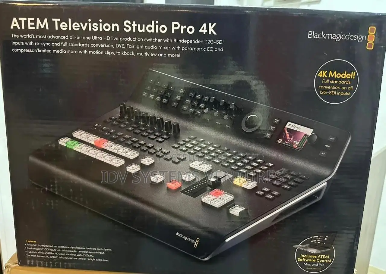 Blackmagic Atem Television Studio Pro Production Switcher