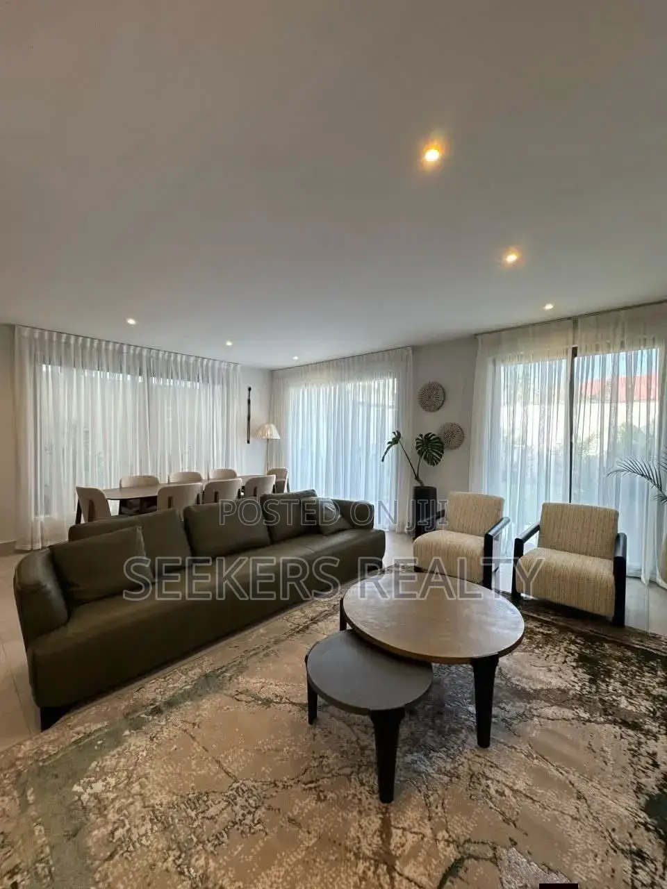 Furnished 3bdrm House in Seekers Realty, US Embassy Area for rent