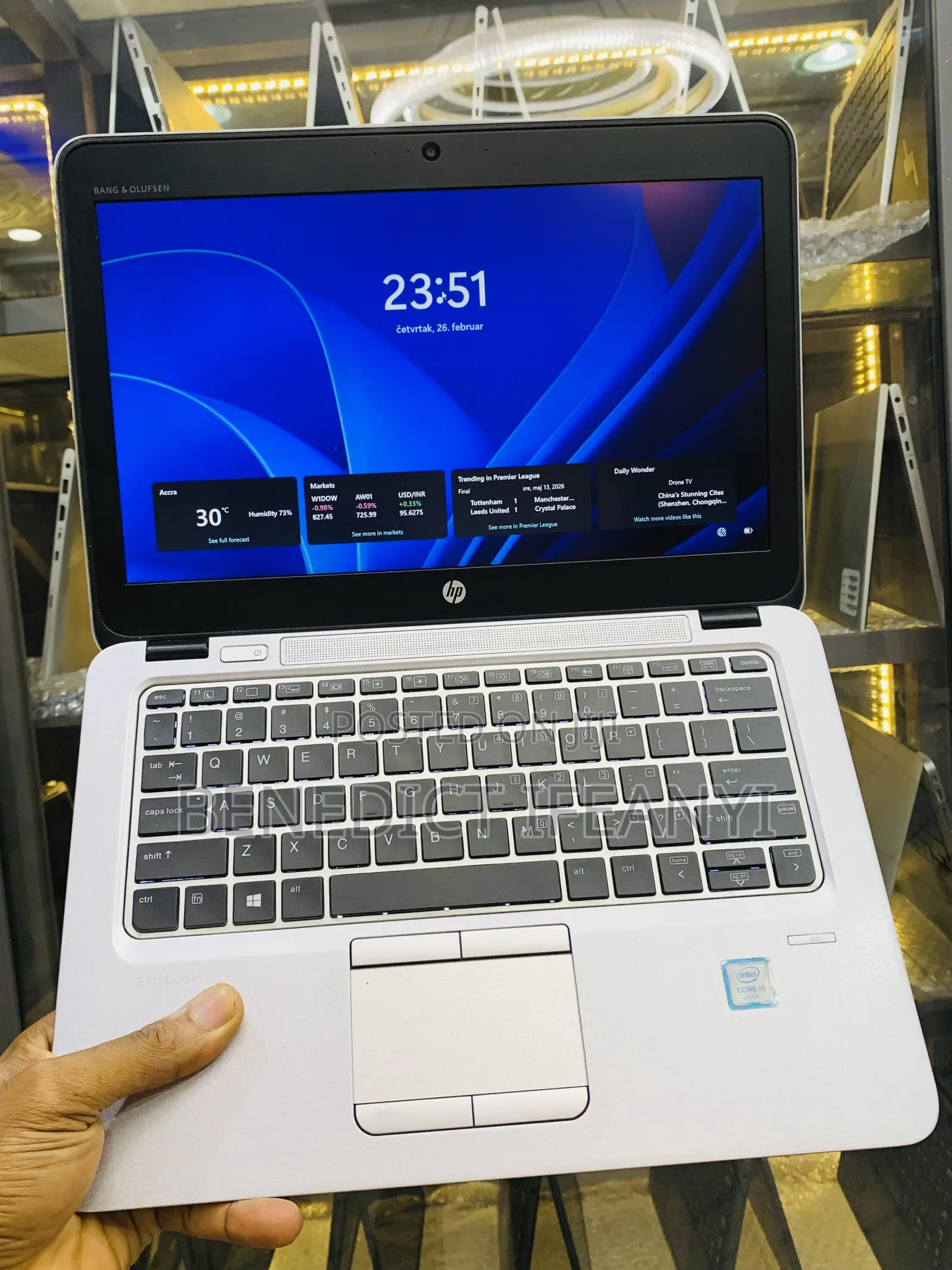 Laptop HP EliteBook 820 G3 8GB Intel Core i5 SSD 128GB
