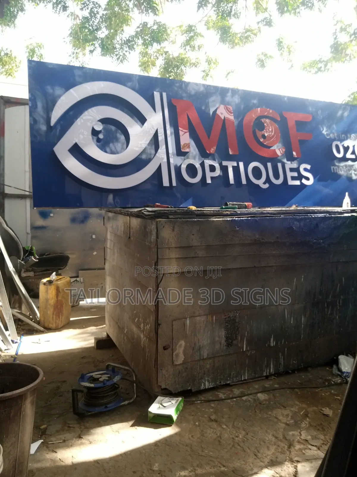 3d Signs Billboards, Banners, Stickers and Neon Lights Work