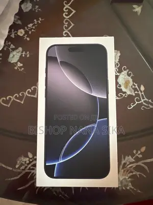 New Apple iPhone 16 Pro Max 1 TB Black