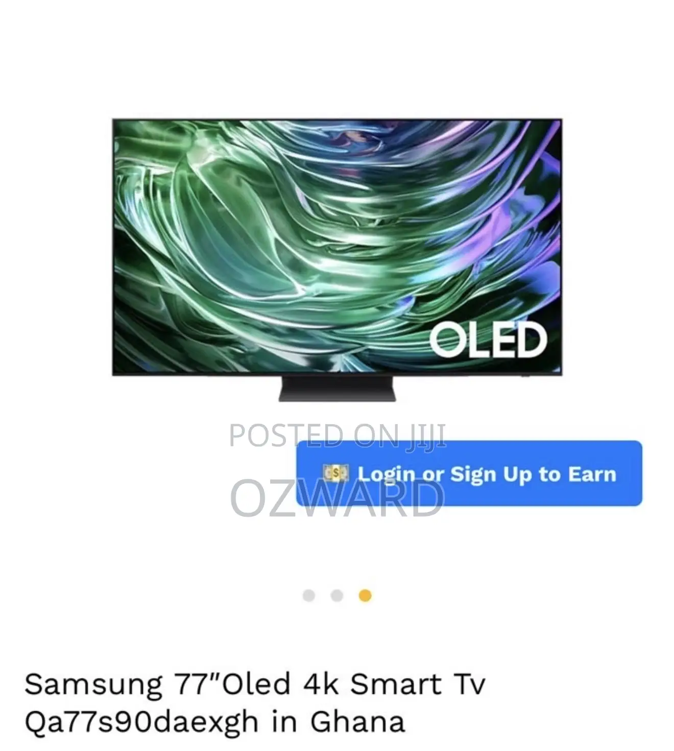 77" Samsung Oled S90f Ultra High Quality Display Is Available