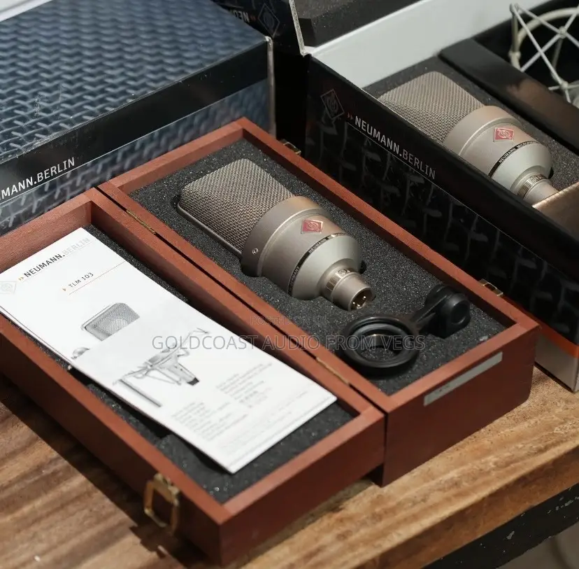 Neumann TLM 103 Large-Diaphragm Cardioid Condenser Mic (Mono Set,)