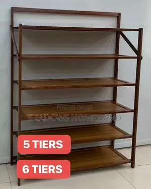 5tiers of Bamboo Shoe Racks