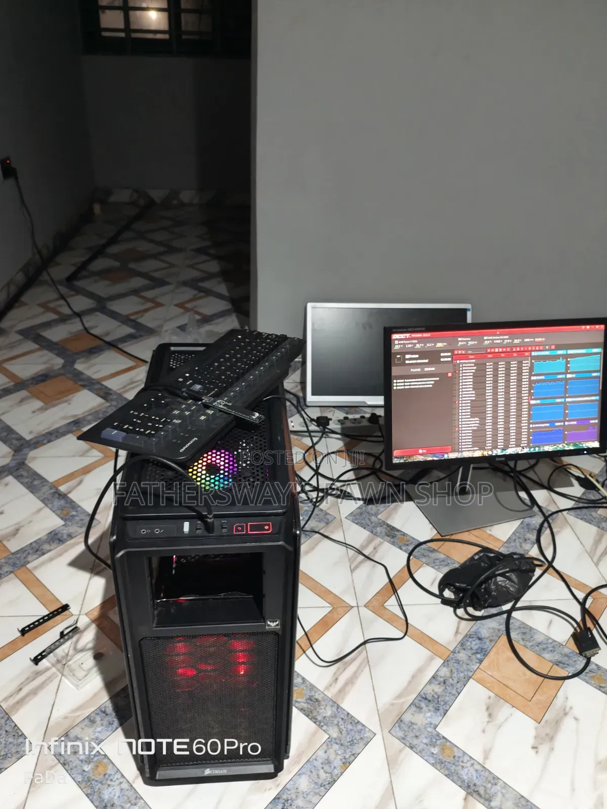 Desktop Computer 32GB AMD Ryzen 5 HDD+SSD 512GB