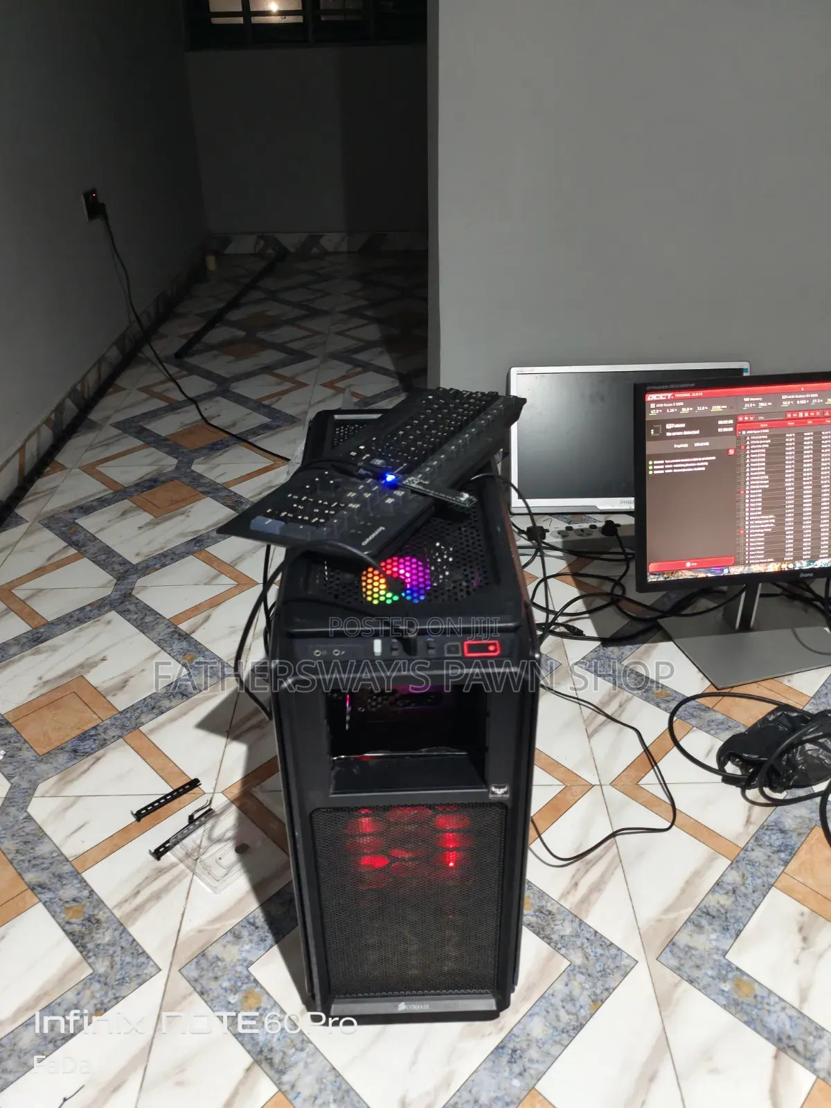 Desktop Computer 32GB AMD Ryzen 5 HDD+SSD 512GB