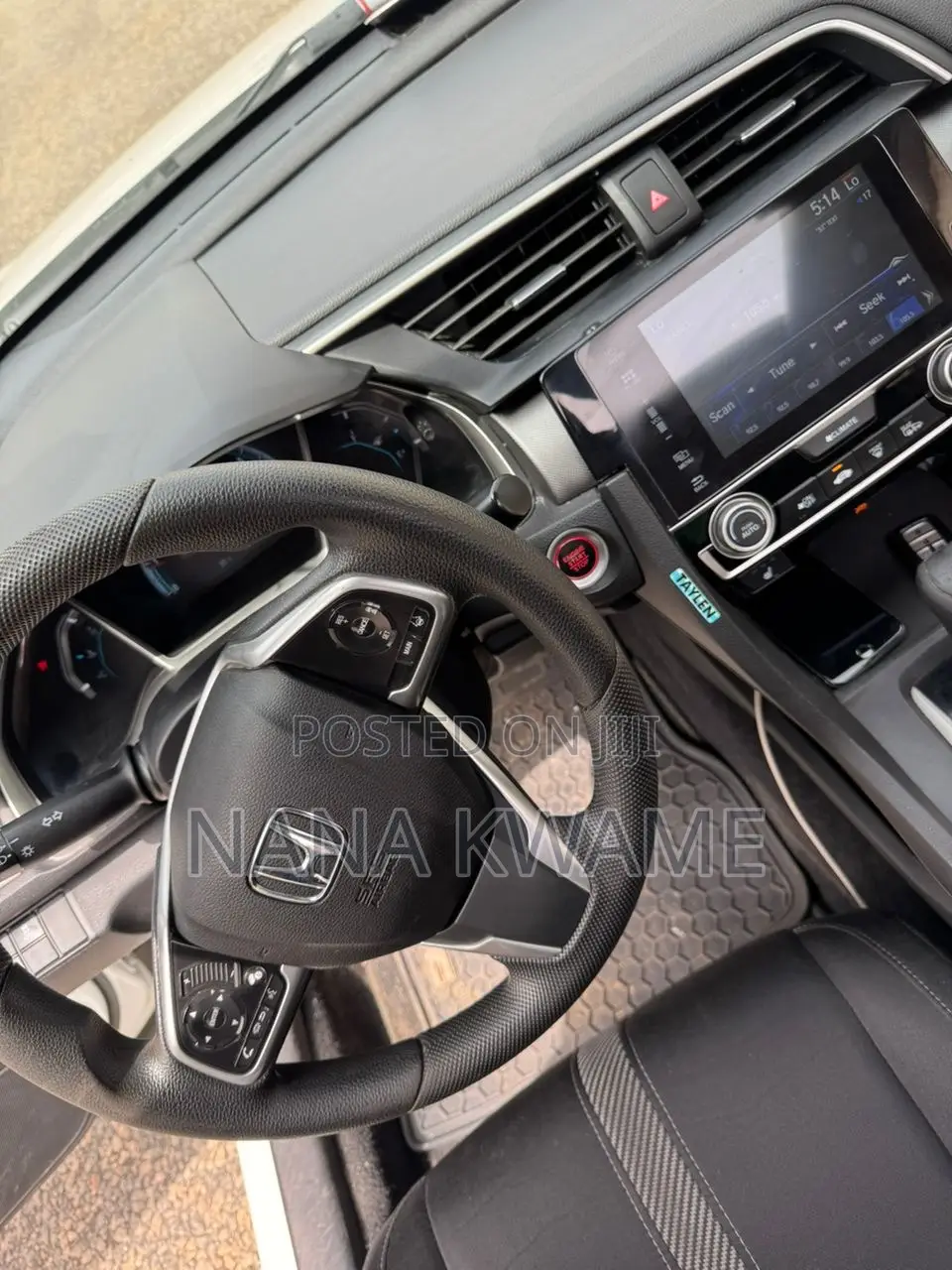 Honda Civic EX 4dr Sedan (2.0L 4cyl) 2017 White