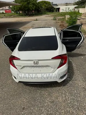 Honda Civic EX 4dr Sedan (2.0L 4cyl) 2017 White