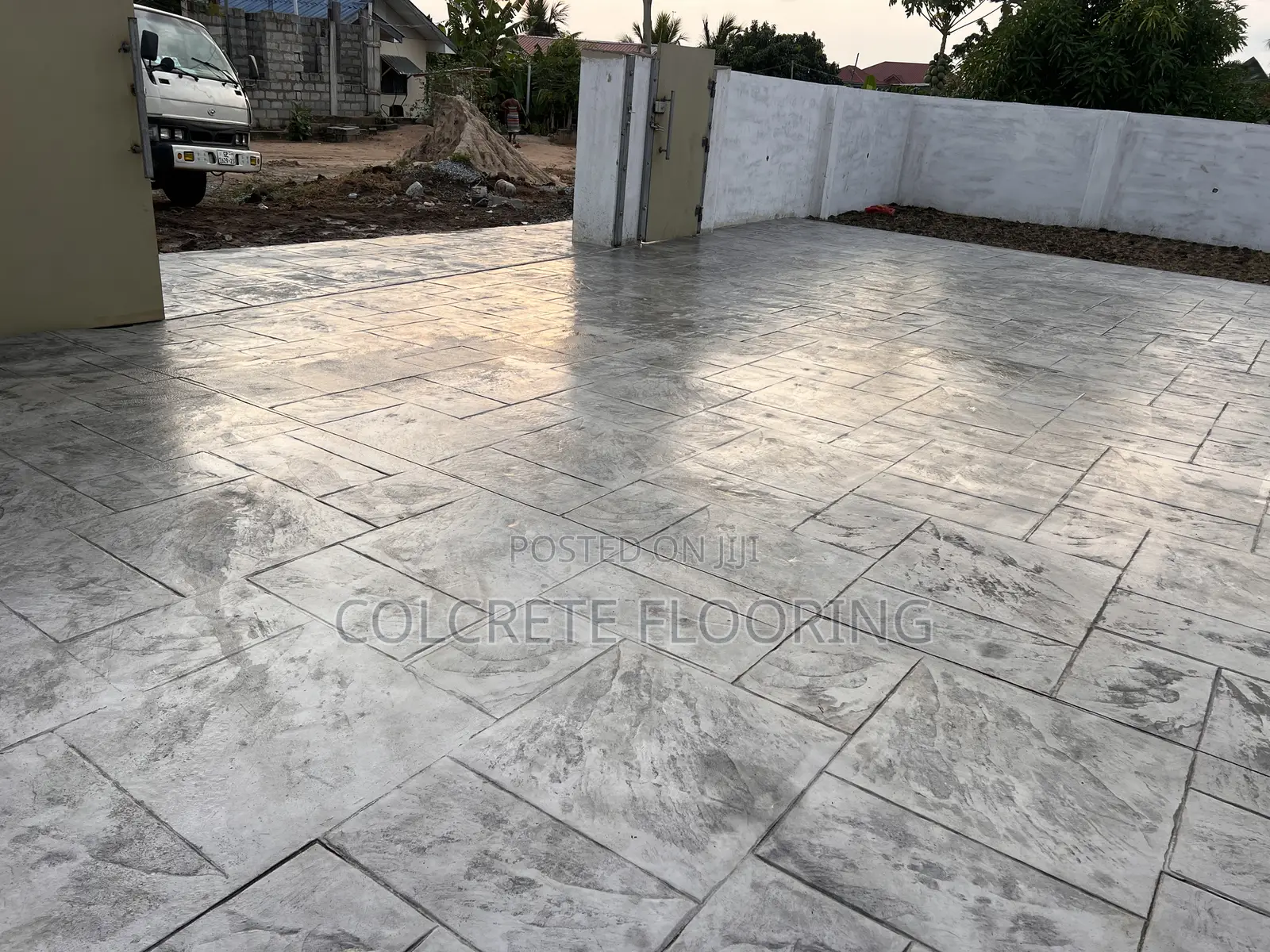 Stamped Concrete Polish Varnish Sealer