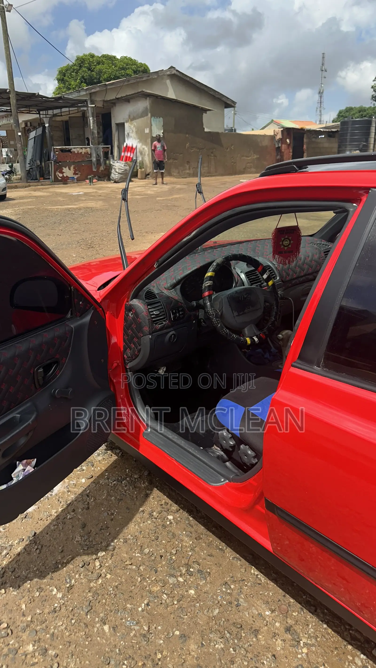 Hyundai Accent 2005 Red